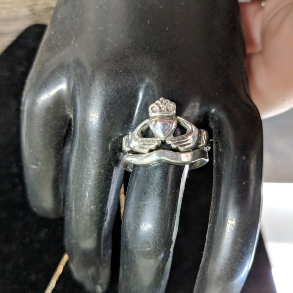 Claddagh wedding set - Picture 4 of 4